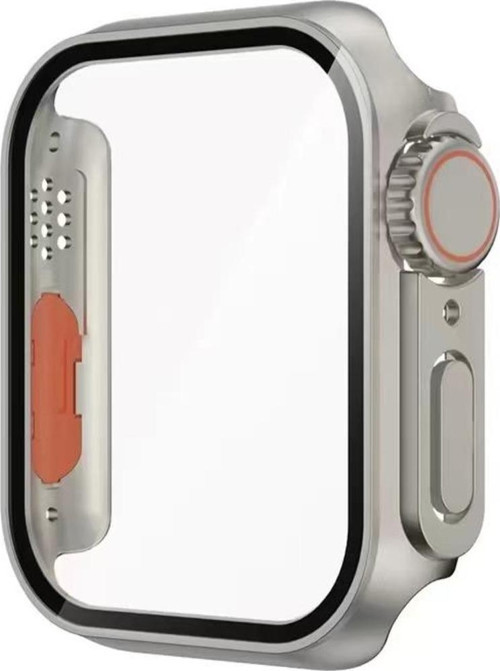 Apple Watch 44mm - Watch Ultra 49mm Kasa Dönüştürücü ve Ekran Koruyucu Zore Watch Gard 27
