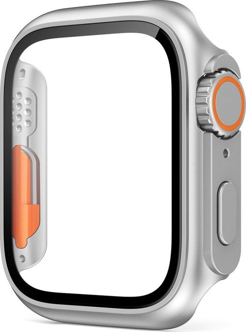 Apple Watch 7 45mm - Watch Ultra 49mm Kasa Dönüştürücü ve Ekran Koruyucu Zore Watch Gard 25