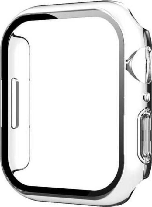 Apple Watch 7 45mm Şeffaf Kasa ve Ekran Koruyucu Zore Watch Gard 13