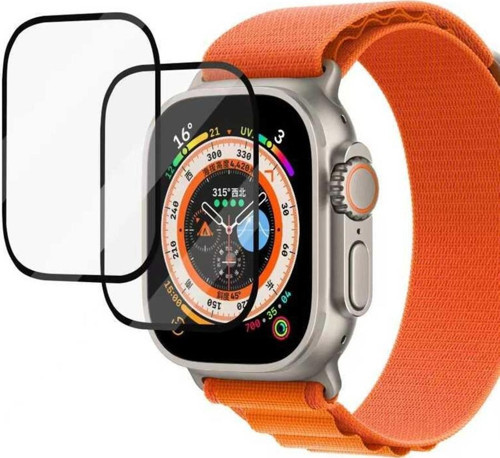 Apple Watch Ultra 49mm Zore PMMA - Cam Saat Ekran Koruyucu