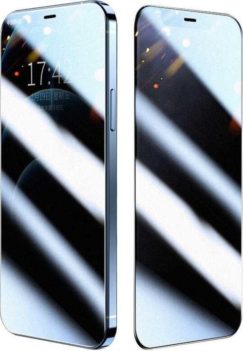 Apple iPhone 12 Pro Max Zore Fit Hard Mat Privacy Cam Ekran Koruyucu