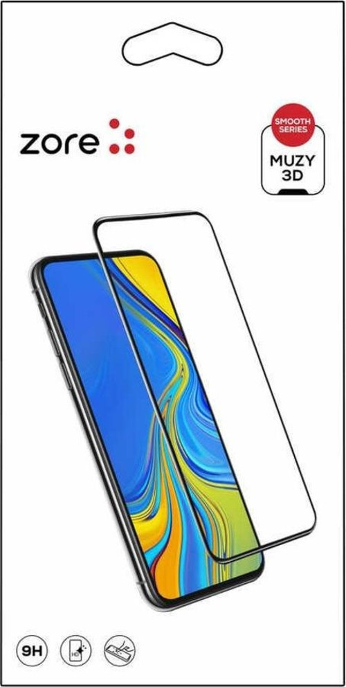 Galaxy A12 Zore 3D Muzy Temperli Cam Ekran Koruyucu