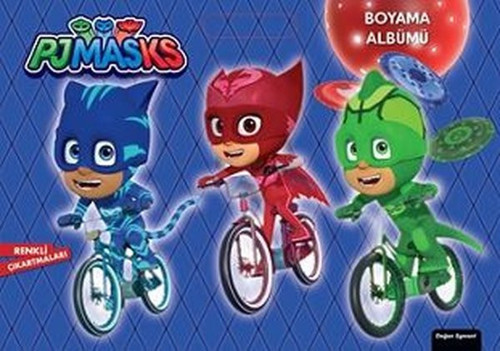 Doğan ve Egmont Yayıncılık Pjmasks-Boyama Albümü