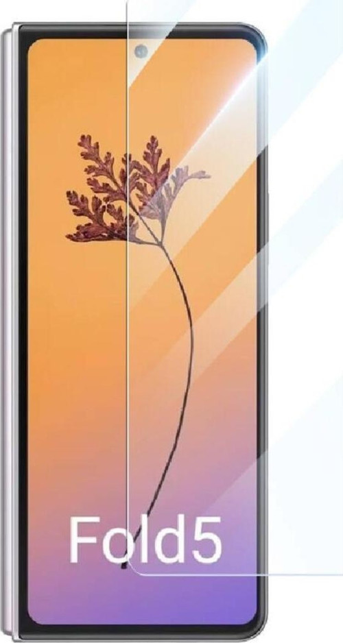 Galaxy Z Fold 5 Zore Etnaa Şeffaf Cam Ekran Koruyucu
