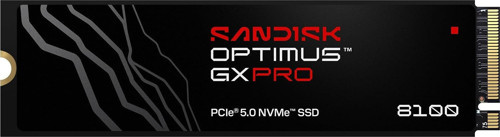 SANDISK Optimus GX Pro 8100 PCIe Gen 5 NVMe SSD 1 TB Okuma/Yazma Hızı 14.900/11.000 MB/