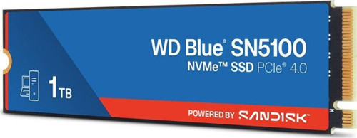 1 TB WD BLUE SN5100 PCI-4.0 7100MB/S 6700MB/S M2 SSD WDS100T5B0E