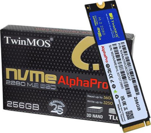 256 GB M.2 PCIE NVME 3600/3250 NVMe256GB2280AP