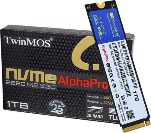 1 TB M.2 PCIe NVMe 3600/3250 NVMe1TB2280AP