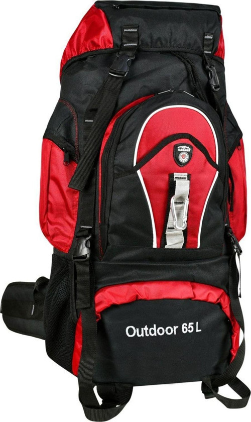 Dağcı Sırt Çantası 60l Outdoor Kırmızı