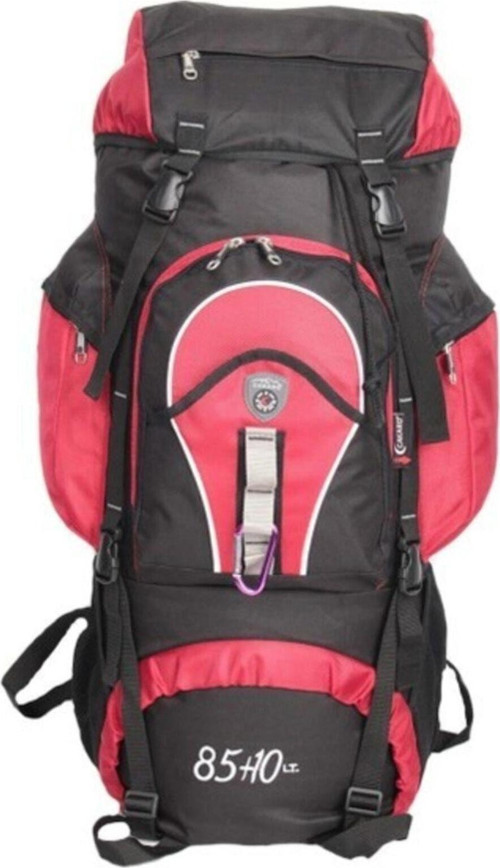 Unisex Kırmızı Büyük Boy Sırt Çantası 85+10 lt