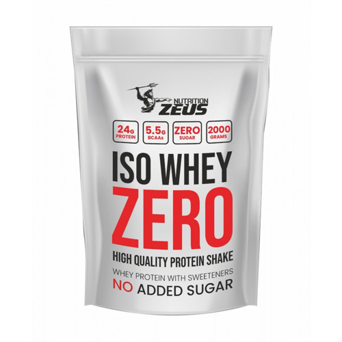 Zeus Nutrıtıon Iso Whey Zero Protein Tozu 2000Gr-Hindistan Aroma+Shaker