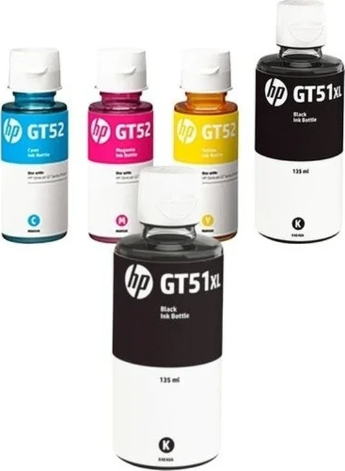 GT51XL / 1TJ09a Orjinal Mürekkep Takımı +1 Siyah