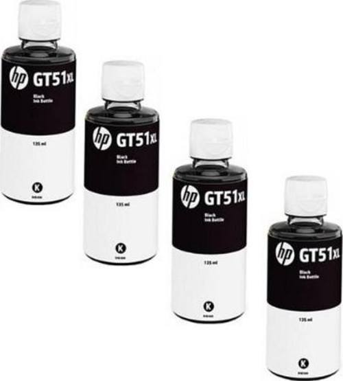 GT51XL / 530 Siyah Orjinal Mürekkep 4'LÜ Avantaj Paket