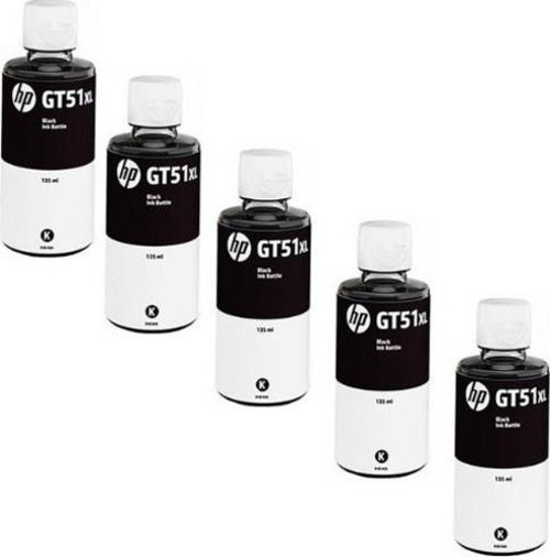 GT51XL / GT-5810 Siyah Orjinal Mürekkep 5'Lİ Avantaj Paket