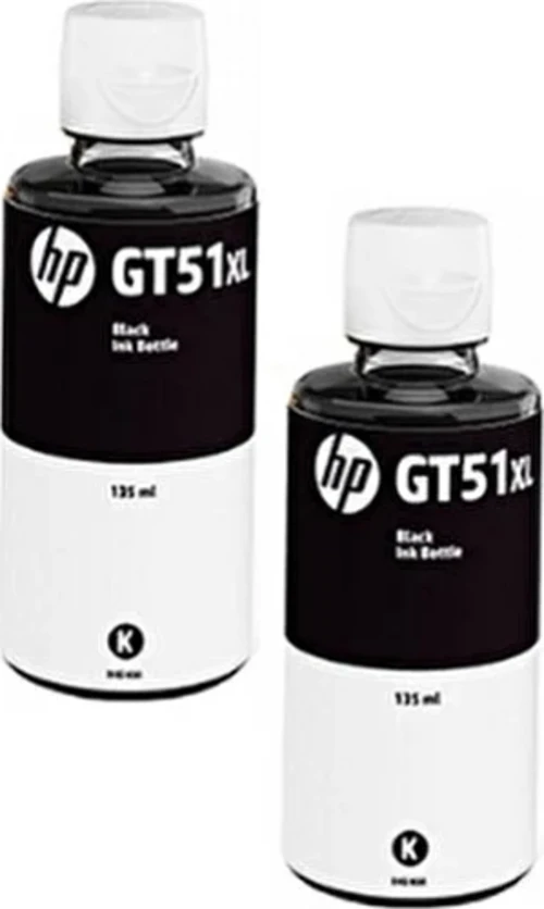 GT51XL / GT-5812 Siyah Orjinal Mürekkep 2'Lİ Avantaj Paket