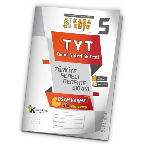 2025 TYT ÖSYM Arşivi Karma Kara Kutu Çıkmış Soru Türkiye Geneli D. Çözümlü Deneme 10/5.Kitapçık