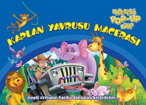 Kaplan Yavrusu Macerası - Hareketli Pop-up Kitap