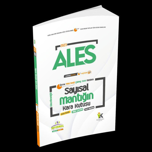 ALES SAYISAL Mantık Kara Kutu Konu Özetli Dijital Çözümlü ÖSYM Çıkmış Soru Havuzu Bankası