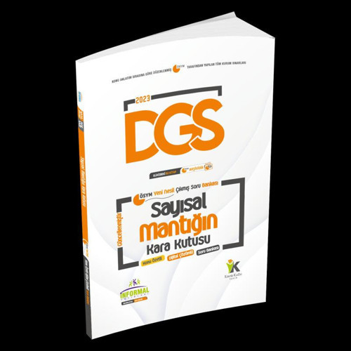 DGS SAYISAL Mantık Kara Kutu Konu Özetli Dijital Çözümlü ÖSYM Çıkmış Soru Havuzu Bankası