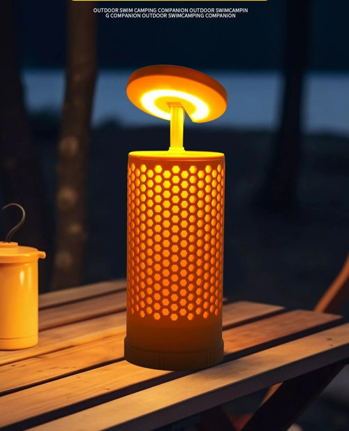 GLAMPING Taşınabilir & Asılabilir Teleskopik LED Kamp Lambası