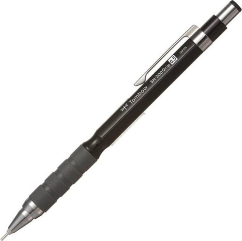 SH-300 Grip Mekanik Kurşun Kalem 0.5 mm Siyah
