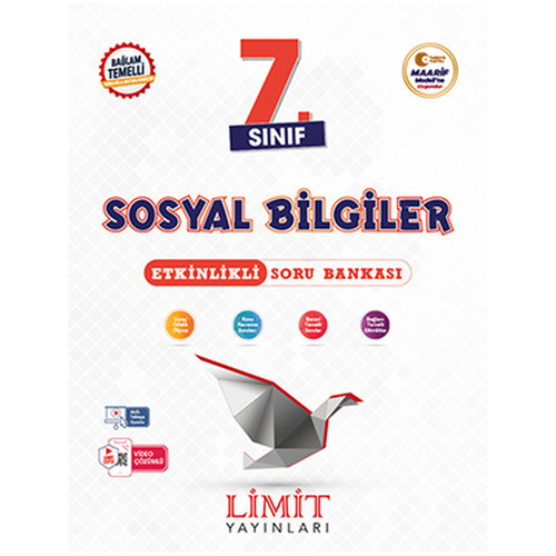 Limit 2027 7. Sınıf Sosyal Bilgiler Etkinlikli Soru Bankası Maarif Model