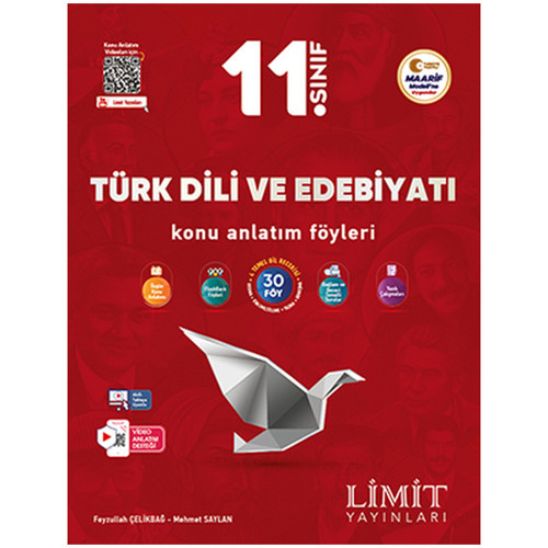 Limit 2027 11. Sınıf Türk Dili Ve Edebiyatı Kaf Konu Anlatım Föyleri Maarif Model