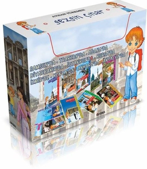 Gezgin Çınar Seti - Renkli Resimlerle - 10 Kitap Takım