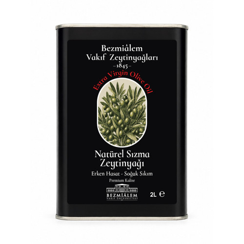 Erken Hasat Soğuk Sıkım Zeytinyağı Teneke 2 Litre