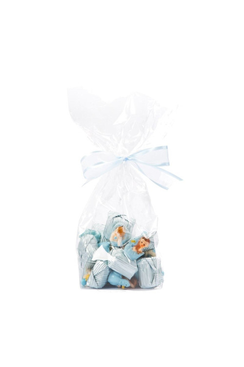 Erkek Bebek Bebekli Çikolata Mavi 350 G