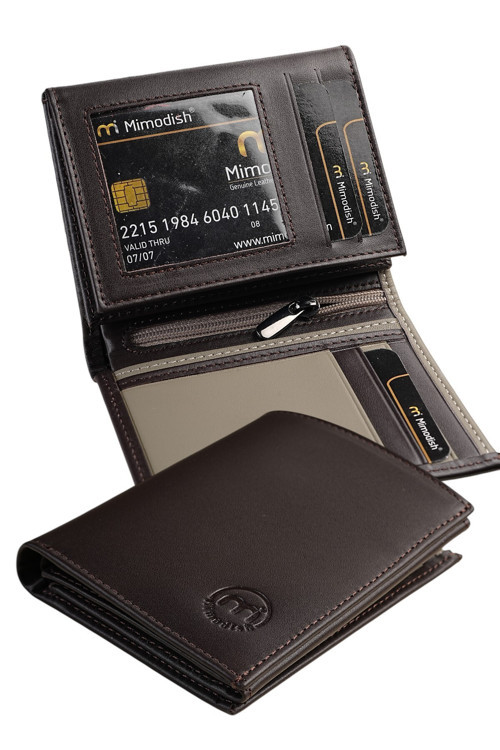 Signature 1794 Hakiki Deri Dikey Premium Minimal Erkek Kartlık Cüzdan – 10 Yıl Dikiş Garantili