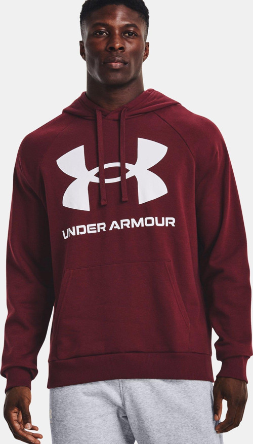 UA Rival Fleece Big Logo HD Erkek Sweatshirt