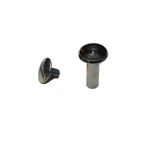 Cilt Vida 13mm Nikel - Menü, Katalog ve Kartela Bağlama Vidaları