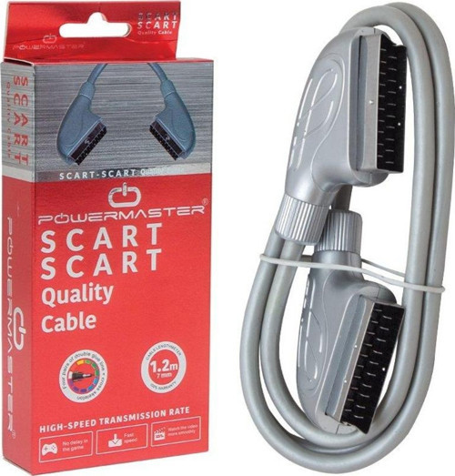 1.2 METRE 7 MM KUTULU GRİ SCART SCART KABLO (2818)