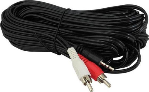 2 RCA ERKEK + 3.5 MM STEREO ERKEK SES KABLOSU 10 METRE (2818)