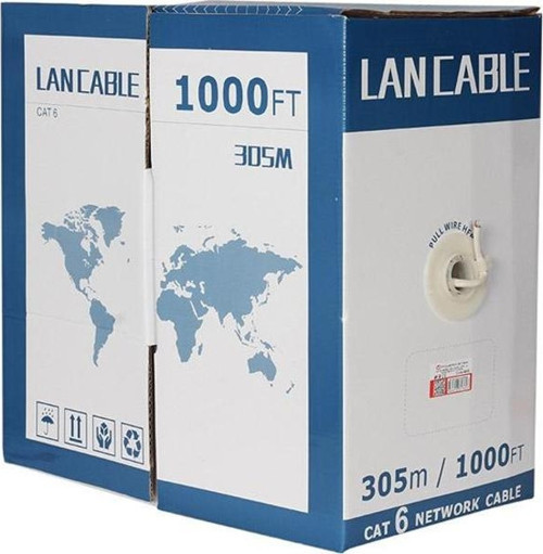 CAT6 305 METRE 23 AWG UTP CU %100 BAKIR 0.41 MM (2818)