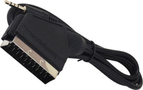 UYDU ALICISI AV KABLO 3.5 MM ST ERKEK/SCART KABLO 1.2 METRE SCART TO 3.5MM UZUN JACK (2818)