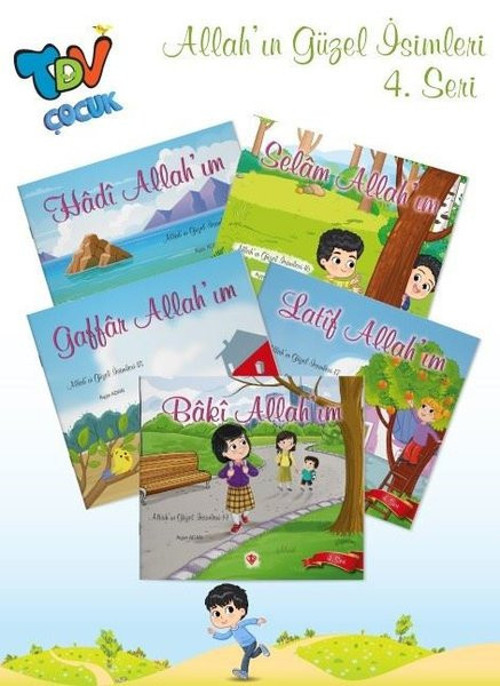 Allah'ın Güzel İsimleri 4.Seri - 5 Kitap Takım