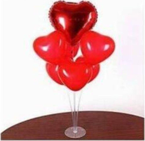 14 Şubat Sevgililer Günü Balon Stand-kırmızı Kalp Balon Stand --skradaparti217
