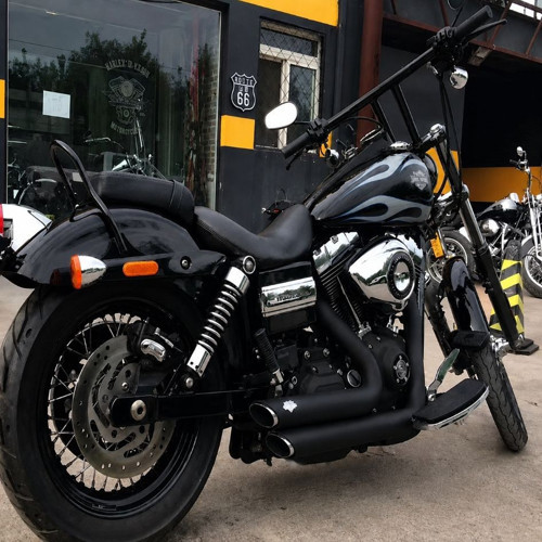Harley Davidson Dyna/Softail T Gidon Bar 25mm Siyah Renk