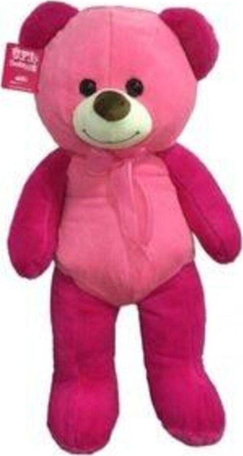 Sevimli Salaş Ayı 65 Cm / Pembe Taraftar Oyuncak Panda Peluş Oyun Ve Uyku Arkadaşı