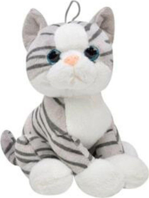 Sevimli Tekir Peluş Kedi 28 Cm / Doğum Günü Hediyesi