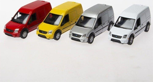 Transit Connect 1/36 Ölçek 12cm Çek Bırak Metal Model - Kolleksiyonluk.