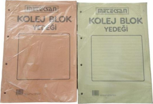 KOLEJ BLOK YEDEĞİ ÇİZGİLİ A4 50 YAPRAK
