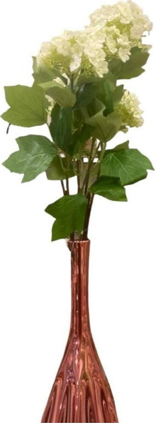 Dekoratif, Yapay Ortanca Çiçek Beyaz Renk 70 Cm