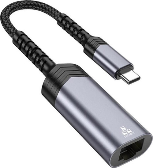 1000 Mbps Type-c To RJ45 Dönüştürücü Type-c OTG Type-c İnternet Dönüştürücü Hub Lan Adaptör
