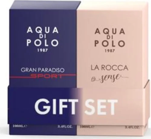 La Rocca Sense ve Gran Paradiso Sport 100 ml Edp Parfüm Hediye Seti STCM000101