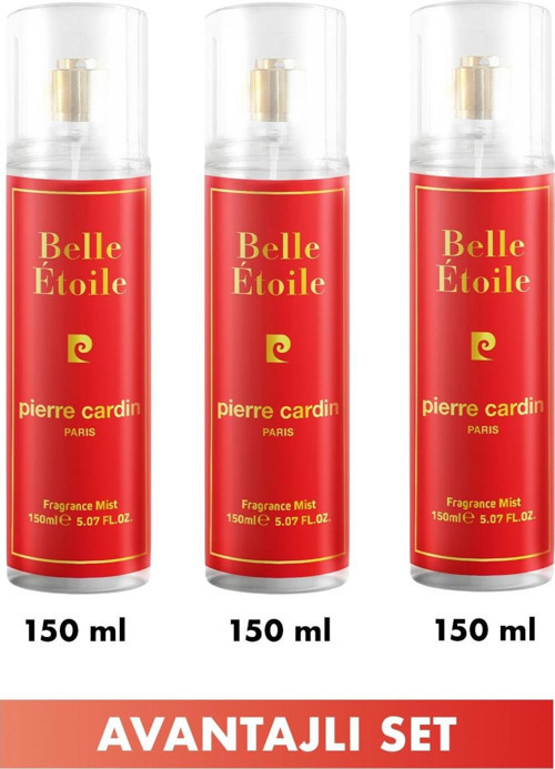 Belle Etoile Kadın 150 ml Body Mist (x3) Set STCC021316