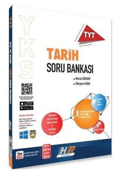 Hız ve Renk TYT Tarih Soru Bankası Hız ve Renk Yayınları