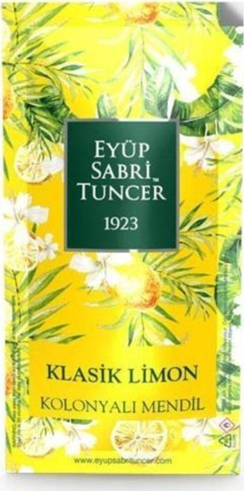 Kolonyalı Mendil Klasik Limon 150 Adet 65 Derece 1 Adet